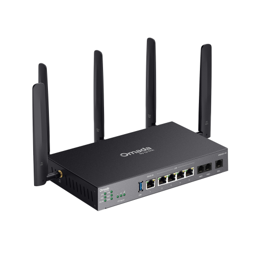 OMADA DR3650v-4G, Wi-Fi 6, AX3000, Dual Band, Gigabit, Masaüstü Load Balance VPN Gateway