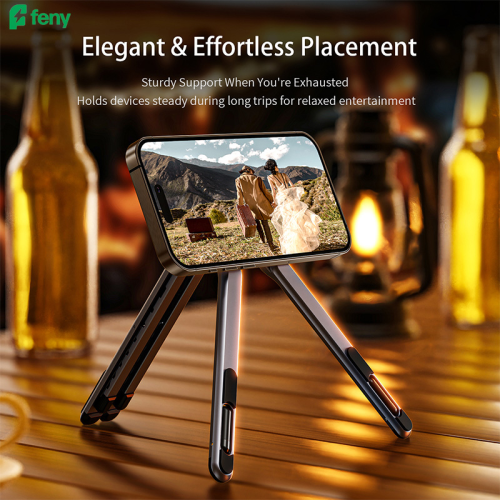 FENY FN-MS10, Magsafe, Dönebilen, Ayarlanabilir, Taşınabilir, Katlanır, Telefon-Tablet-Notebook Uyumlu, Yükseklik Ayarlı, Alüminyum Stand