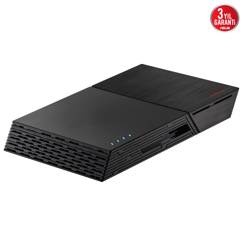 ASUSTOR FS6706T FLASHTOR 6, Intel N5105 CPU, 4Gb DDR4 Ram, (6x8TB) M.2 NVMe Yuvası, HDMI, 2x2.5GbE Network, 2xUSB 3.2, 2xUSB 2.0, Tower NAS (Yedekleme) Cihazı