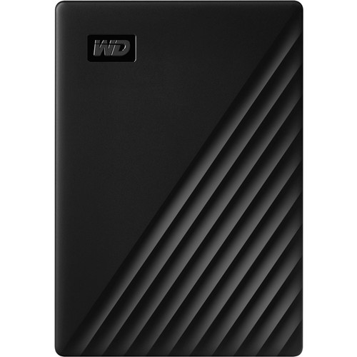 WD WDBPKJ0040BBK-WESN, MyPassport 4TB 2,5"  USB3.2, Taşınabilir, Harici HDD, Siyah, (Türkiye Distribütörü Garantili)