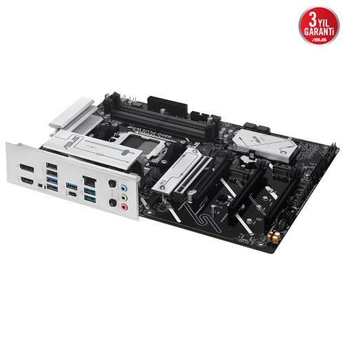 ASUS PRIME B850-PLUS WIFI, 4xDDR5, 3x M.2, HDMI, DP, Type-C, Wi-Fi 6E, Bluetooth v5.3, AM5 Soket GAMING Anakart