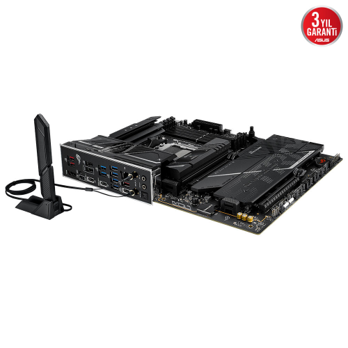 ASUS ROG STRIX X870E-H GAMING WIFI7, 4xDDR5, 4xM.2, DP, HDMI, Type-C, PCIe 5.0, Wi-Fi 7, Bluetooth v5.4, AM5 Soket GAMING Anakart