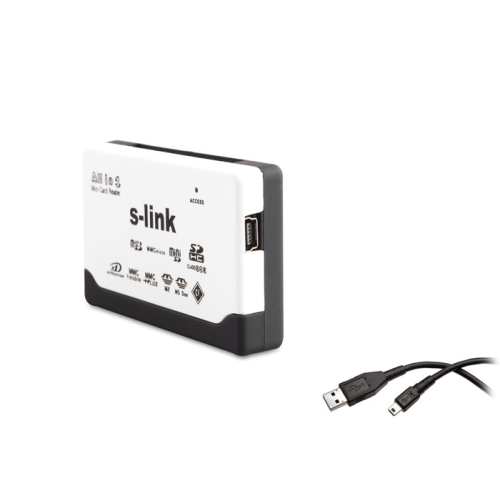 S-LINK SLX-A62, All In One, CARD READER, USB 2.0,