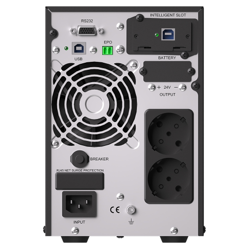 TESCOM NeoLine 1000, 1 KVA Online 1F/1F UPS,  (900040100) (2x9A Akü)