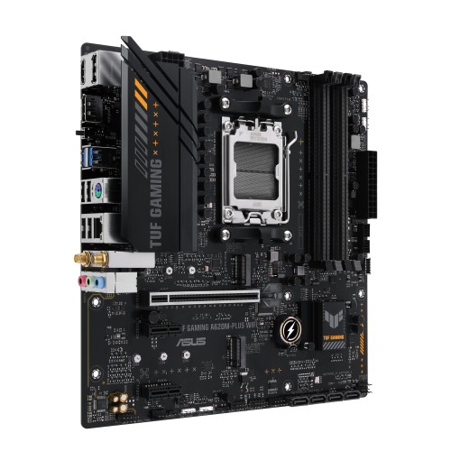 ASUS TUF GAMING A620M-PLUS WIFI, 4xDDR5, 2x M.2, HDMI, 2xDP, Wi-Fi 6, Bluetooth v5.3, AM5 Soket GAMING Anakart