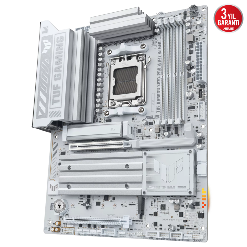 ASUS TUF GAMING B850-PRO WIFI7 W NEO, 4xDDR5, 3x M.2, HDMI, DP, Type-C, Wi-Fi 7, Bluetooth v5.4, AM5 Soket GAMING Anakart