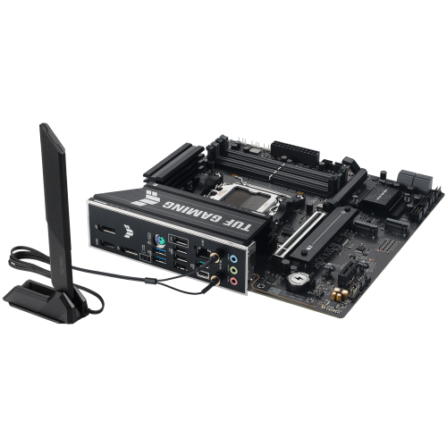 ASUS TUF GAMING B850M-E WIFI, 4xDDR5, 3x M.2, HDMI, DP, Type-C, Wi-Fi 6E, Bluetooth v5.3, AM5 Soket GAMING Anakart