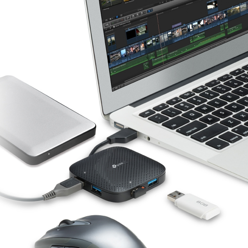 TP-LINK UH400, 4 Port, Usb 3.0, Portatif, Hub