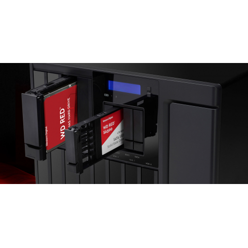 WD Red SA500, WDS200T2R0A, 2TB, 560/530, SERVER ve NAS için Enterprise, 2,5" SATA, SSD