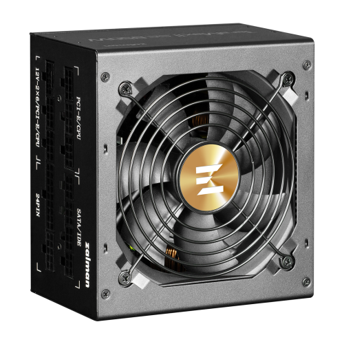 ZALMAN ZM850-TMX2SE TeraMax2SE, 850W, 80Plus GOLD, ATX3.1, PCI5.1, Full Modüler, Aktif PFC, GAMING, ATX, Power Supply (PSU)