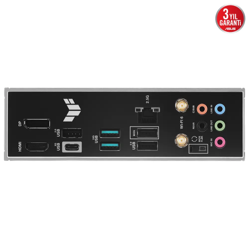 ASUS TUF GAMING A620-PRO WIFI, 4xDDR5, 2x M.2, HDMI, DP, Type-C, AM5 Soket GAMING Anakart