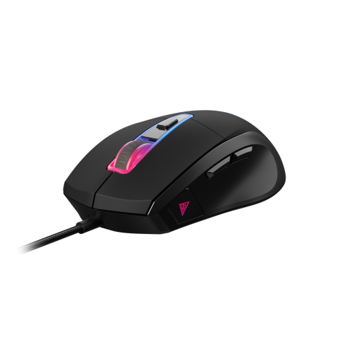 GAMDIAS ZEUS M5, RGB Aydınlatma, USB Kablolu,  7 Tuşlu, Gaming Mouse, 12.800 DPI, Siyah