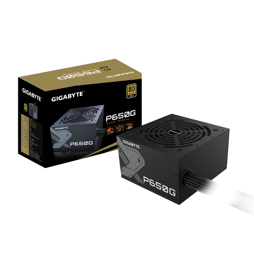 GIGABYTE GP-P650G, 650W, 80+ GOLD, GAMING Power Supply