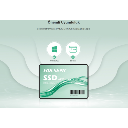 HIKSEMI HS-SSD-WAVE(S) 2048G, 550-510Mb/s, 2.5", SATA3, 3D NAND, SSD