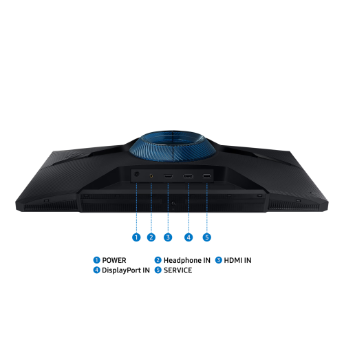 SAMSUNG LS24DG302EUXUF, Odyssey, 24" 1ms, 180Hz, Full HD, HDMI, DP,  Pivot, AMD FreeSync, VA Panel GAMING Monitör