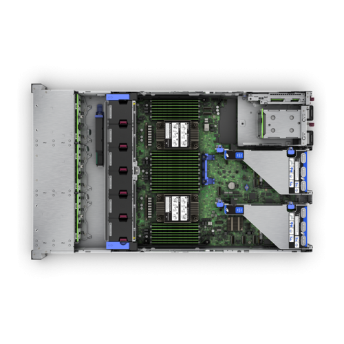 HP P71674-425, DL380, GEN11, Intel Xeon Silver 4510, 64Gb DDR5 RDIMM Ram, 2x960Gb SSD Disk, MR408i-o NC 8SFF, 2x1000W Power, 2U RACK, SERVER