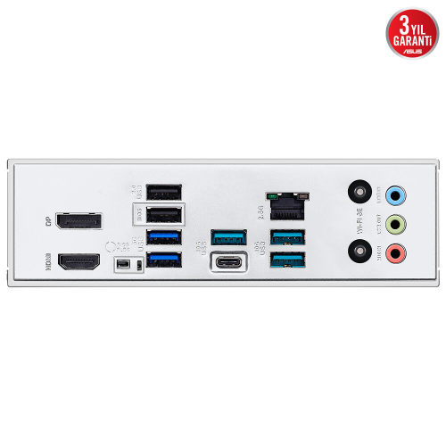 ASUS PRIME B850-PLUS WIFI, 4xDDR5, 3x M.2, HDMI, DP, Type-C, Wi-Fi 6E, Bluetooth v5.3, AM5 Soket GAMING Anakart