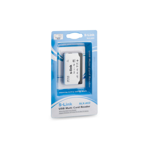 S-LINK SLX-A62, All In One, CARD READER, USB 2.0,