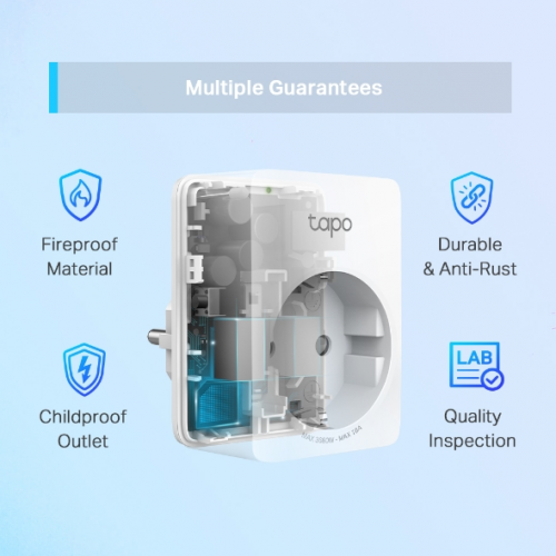TP-LINK Tapo P110 Wi-Fi Mini Akıllı Priz (Tekli)