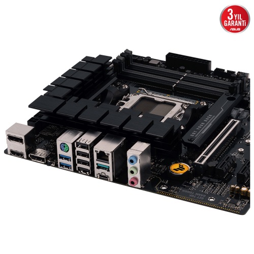 ASUS TUF GAMING B650M-E, 4xDDR5, 2x M.2, HDMI, 2xDP, Type-C, AM5 Soket GAMING Anakart