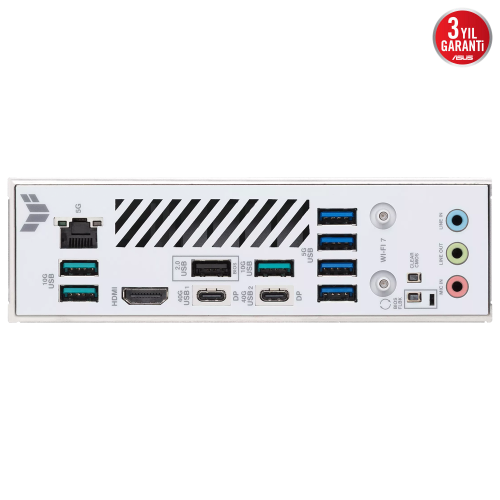 ASUS TUF GAMING B850-PRO WIFI7 W NEO, 4xDDR5, 3x M.2, HDMI, DP, Type-C, Wi-Fi 7, Bluetooth v5.4, AM5 Soket GAMING Anakart