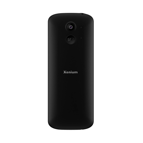 PHILIPS Xenium E227, 32Mb, Siyah, 32Mb Ram, 2,8inc Ekran, Arka Kamera, Çift Sim Desteği, FM Radyo, 1700mAh Pil, El Feneri, Türkiye KVK Garantili