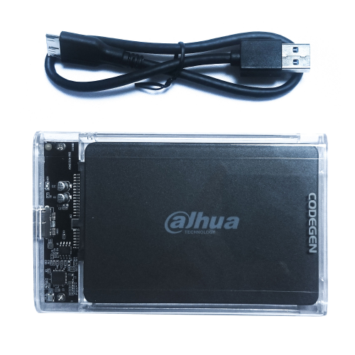 DAHUA CODMAX, 480GB, Taşınabilir, External, SATA SSD, USB 3.0, Tak Kullan, 2.5&quot;