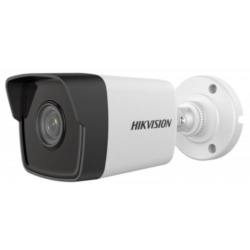 HIKVISION DS-2CD1053G0-IUF 5Mpix, 4mm Lens, H265+, 30Mt Gece Görüşü, Micro SD Kart, PoE, Dahili Mikrofon, Mini Bullet IP Kamera