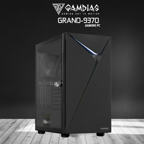 GAMDIAS GRAND-9370, i5-11400F, 16Gb DDR4 Ram, 256Gb NVMe SSD, 4Gb GDDR5 R9370 Ekran Kartı, 500W Kasa, Free Dos GAMING PC