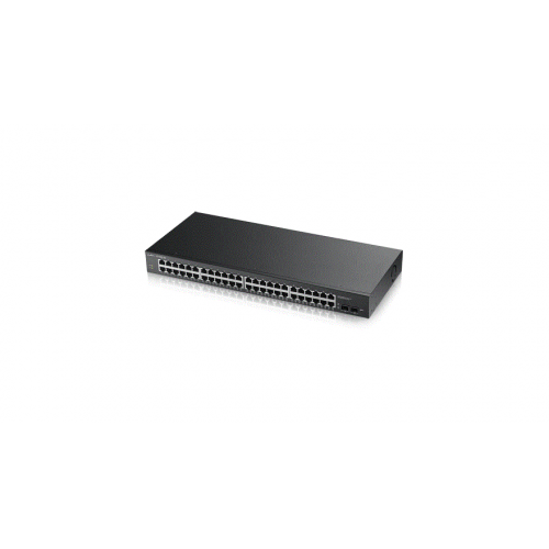 ZyXEL GS1900-48 48PORT Gibit 2xSFP 24xPOE 170W Yönetilebilir Switch