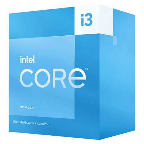 INTEL i3-13100F 4 Core, 3.40Ghz, 12Mb, 58W, LGA1700, 13.Nesil, BOX, (Grafik Kart YOK, Fan VAR)