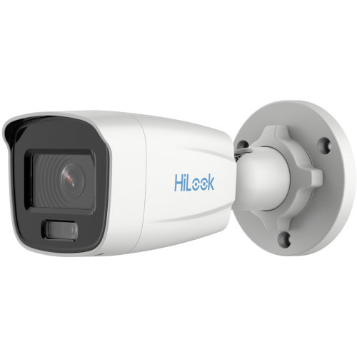 HILOOK IPC-B129H 2Mpix, 4mm Lens, H265+, 30Mt Gece Görüşü, Color Vu Lite, PoE, Bullet IP Kamera