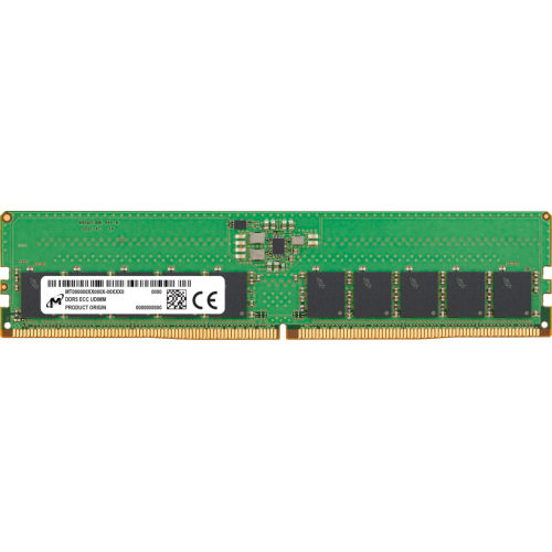 MICRON MTC20C2085S1EC48BA1R, 32Gb, 4800Mhz, DDR5, ECC, CL40, UDIMM, SERVER RAM