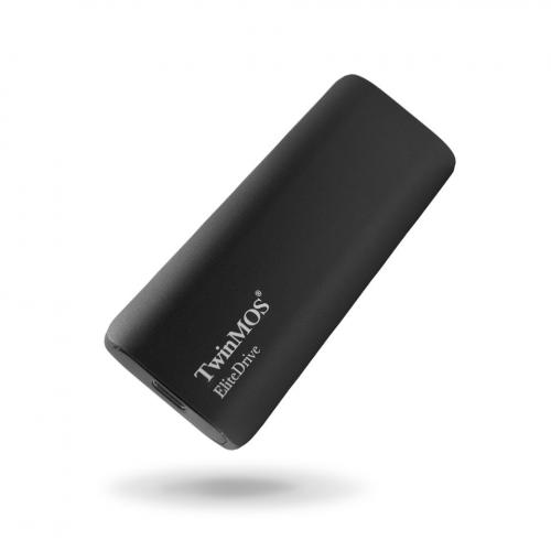 TwinMOS PSSDGGBMED32, 1TB, Taşınabilir External SSD, USB 3.2, Type-C (Dark Grey)