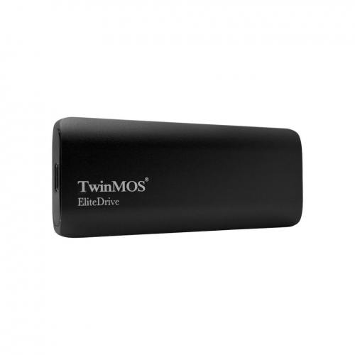 TwinMOS PSSDGGBMED32, 1TB, Taşınabilir External SSD, USB 3.2, Type-C (Dark Grey)