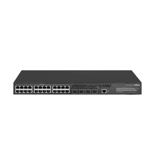 DAHUA AS5500-24GT4XF, 24 Port Gigabit,  4 Port 10G SFP,  L3 Yönetilebilir, Rack Mount Switch