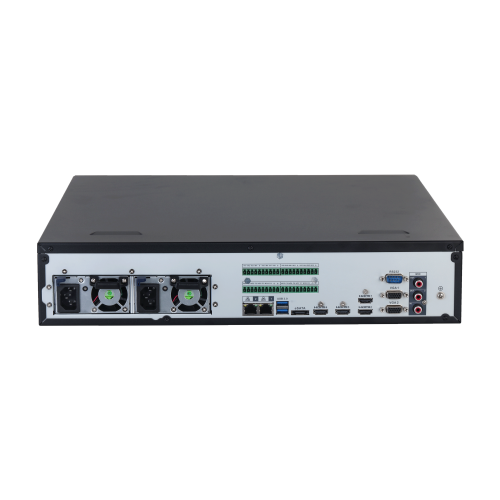 DAHUA  NVR608RH-64-XI, 64Kanal, 32Mpix, H265+, 8 HDD, 1080P Kayıt, 1280 Mbps Bant Genişliği, 2 Port 2500 Mbps LAN, RAID 0/1/5/6/10, Çift Power Supply, NVR