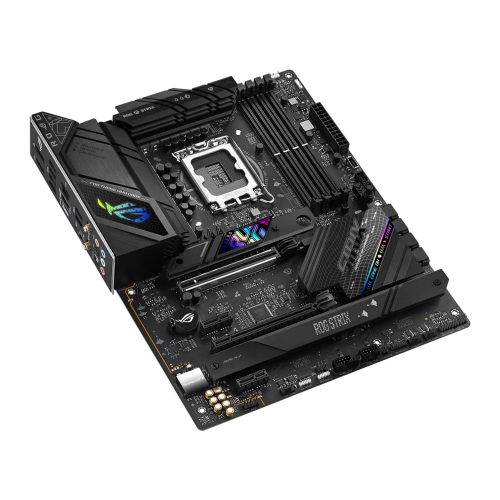 ASUS ROG STRIX B760-F GAMING WIFI, 4xDDR5, 3x M.2, HDMI, DP, Type-C, Wi-Fi 6E, Bluetooth v5.3, 12-13.Nesil, LGA1700 Soket, Anakart