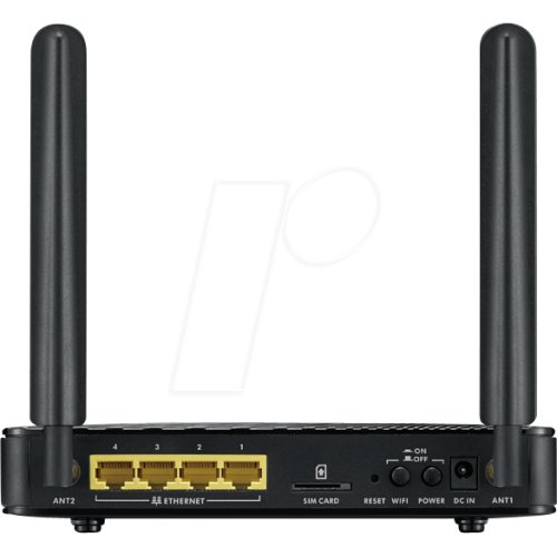 ZyXEL LTE3301, 4Port, 300Mbps, 2,4Ghz, LTE, Micro Sim Kart Takılabilir 3G-4G Destekli Router Modem