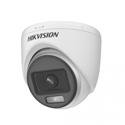 HIKVISION DS-2CE76D0T-EXLPF 2Mpix, 20Mt Gece Gör. 2,8mm Lens, Dual-Light Dome Kamera