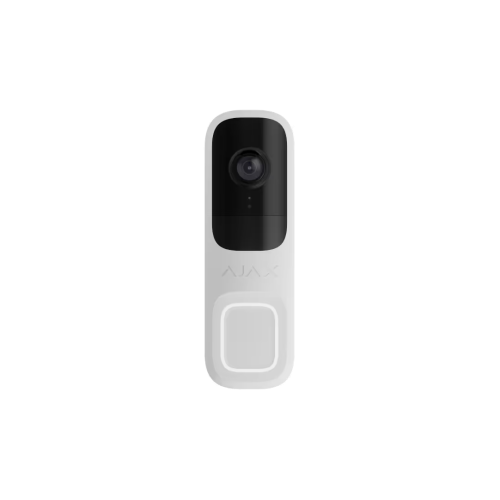 AJAX, DOORBELL, Kablosuz, Kameralı, Kapı Zili  Beyaz