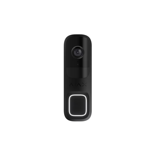 AJAX, DOORBELL, Kablosuz, Kameralı, Kapı Zili  Siyah