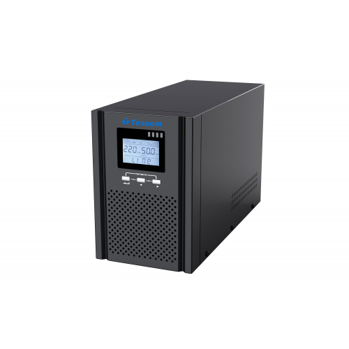 TESCOM Teos+ 1 KVA Online 1F/1F UPS (900040340) (2x9A Akü)