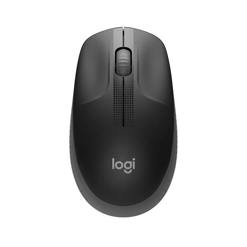 LOGITECH 910-005905, M190, USB Nano 2,4G Kablosuz 1000dpi, Optik, 3tuşlu, 18ay Pil Ömrü, Siyah Mouse