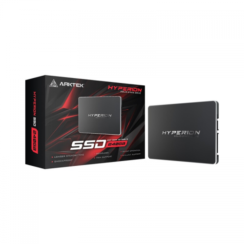 ARKTEK HYPERION, AK-SATA-240G, 240GB, 508/452, 2.5&quot;, SATA3, SSD