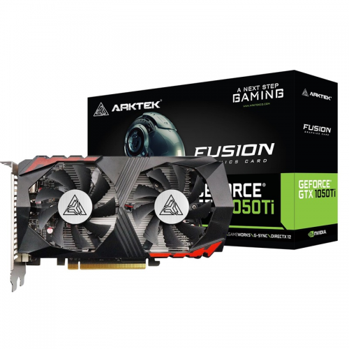 ARKTEK FUSION, AKN1050TID5S4GH1, GTX1050TI, 4Gb, GDDR5, 128BIT, 1xDVI, 1xHDMI, 1xDP GAMING Ekran Kartı