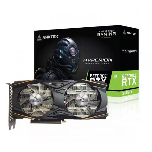 ARKTEK HYPERION, AKN3050D6S8GH1, RTX3050, 8Gb, GDDR6, 128BIT, 1xHDMI, 3xDP GAMING Ekran Kartı