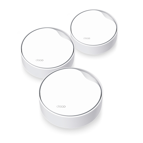 TP-LINK DECO-X50-POE, AX3000, Üçlü Mesh, 3000Mbps, Dual Band, WiFi6, 3Port Gigabit Lan, 600m2 Çekim Alanı, Router, Geniş Alan İnternet Ağı Sağlayıcısı