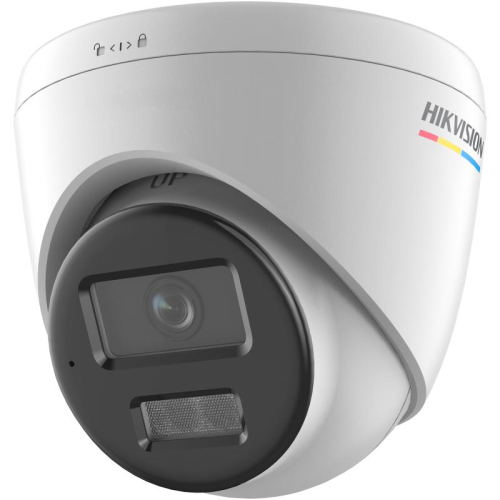 HIKVISION DS-2CD1347G2H-LIUF, 4Mpix, 2,8mm Lens, H265+, 30Mt Gece Görüşü, Dahili Mikrofon, Color Vu Lite, Full Time Color, Dome IP Kamera