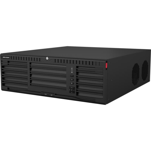 HIKVISION DS-96128NI-M16, 128Kanal, 32Mpix, H265+, 16 HDD Desteği, 4K Kayıt, 400Mbps Bant Genişliği, Metal Kasa, 2 Port GigaBit Lan, RAID 0,1,5,6,10,50,60 NVR